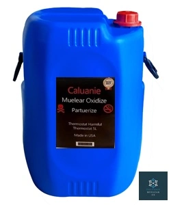 caluanie muelear oxidize 50liters